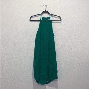Green Lace Dress